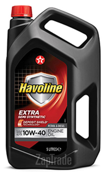 Купить моторное масло Texaco Havoline Extra Полусинтетическое | Артикул 840126LGE