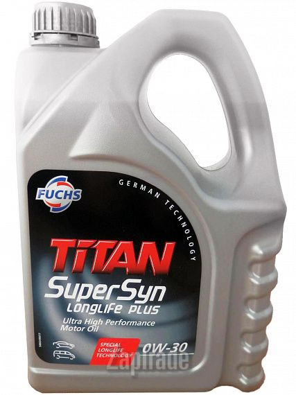 Купить моторное масло Fuchs TITAN SUPERSYN LONGLIFE PLUS Синтетическое | Артикул 600640927