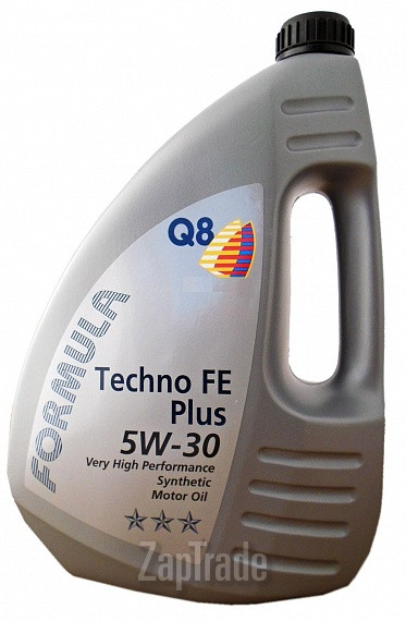 Купить моторное масло Q8 Formula Techno FE Plus 5W-30 Синтетическое | Артикул 105108301654