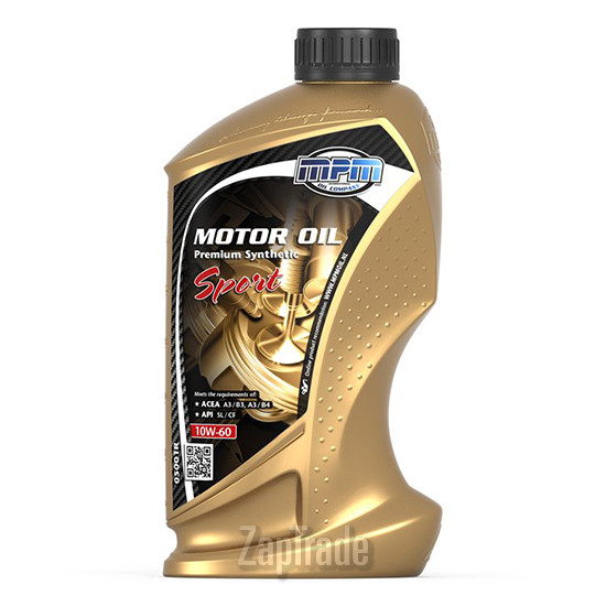 Купить моторное масло Mpm oil Premium Synthetic Sport Синтетическое | Артикул 05001R