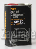 Купить моторное масло Mannol 7701 O.E.M. for Chevrolet Opel Синтетическое | Артикул 4058