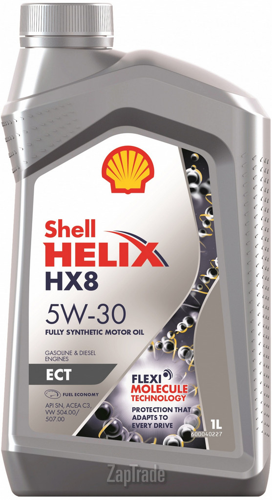 Купить моторное масло Shell Helix HX8 ECT Синтетическое | Артикул 550048036