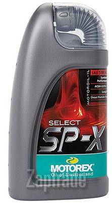 Купить моторное масло Motorex Select SP-X Синтетическое | Артикул 303298
