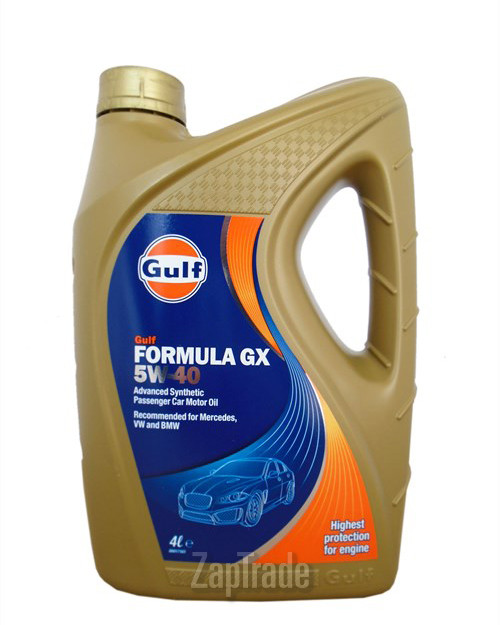 Купить моторное масло Gulf Formula GX Синтетическое | Артикул 5056004113524