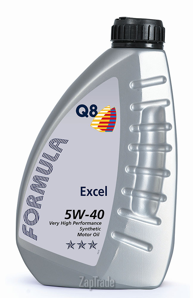 Купить моторное масло Q8 Formula Excel SAE 5W-40 Синтетическое | Артикул 101107201751