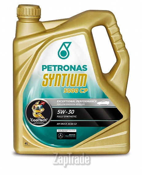 Купить моторное масло Petronas Suntium 5000 CP 5W-30 Синтетическое | Артикул 18314019