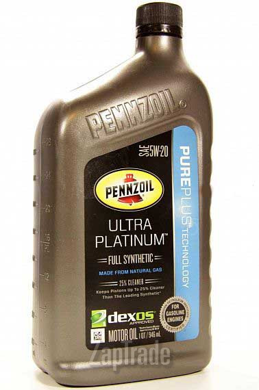 Купить моторное масло Pennzoil Ultra Platinum Синтетическое | Артикул 071611008822