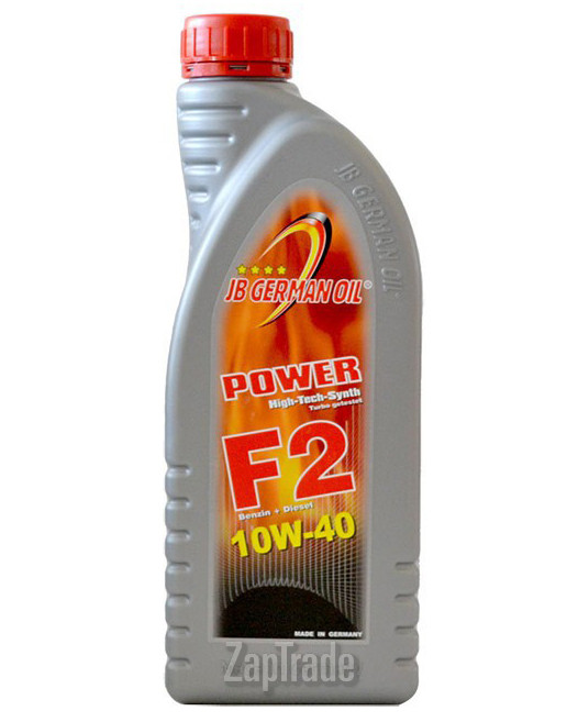 Купить моторное масло Jb german oil Power F2 10W-40 Полусинтетическое | Артикул 4027311000693