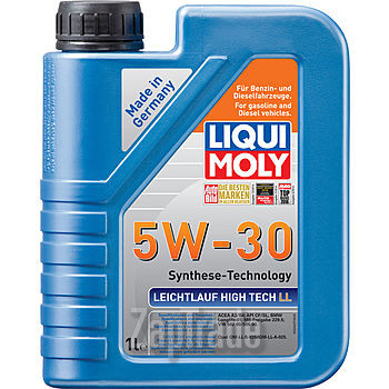 Купить моторное масло Liqui moly НС-синтетическое моторное масло Leichtlauf High Tech LL 5W-30 Синтетическое | Артикул 39005