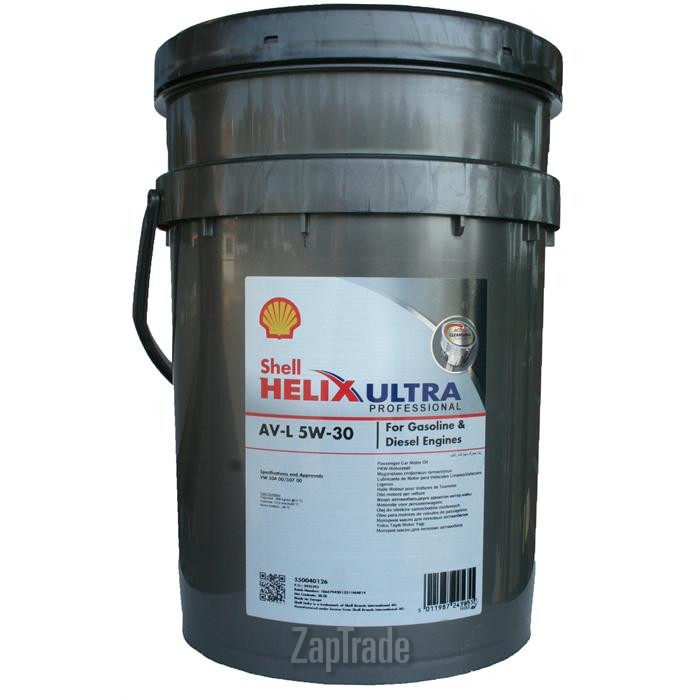 Купить моторное масло Shell Helix Ultra Professional AV-L Синтетическое | Артикул 550040126