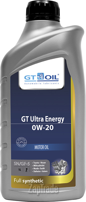 Купить моторное масло Gt oil GT Ultra Energy Синтетическое | Артикул 8809059408896