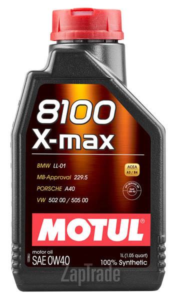 Купить моторное масло Motul 8100 X-max Синтетическое | Артикул 102885