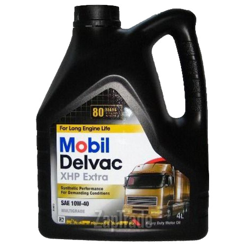 Купить моторное масло Mobil DELVAC XHP EXTRA Синтетическое | Артикул 148369