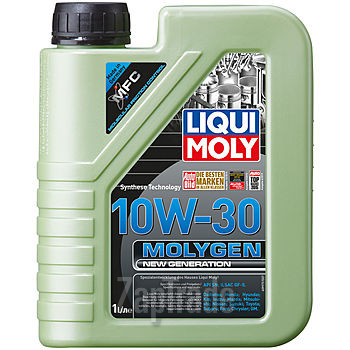Купить моторное масло Liqui moly НС-синтетическое моторное масло Molygen New Generation 10W-30 Синтетическое | Артикул 9975