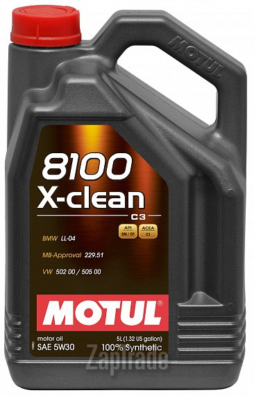 Купить моторное масло Motul 8100 X-clean Синтетическое | Артикул 102020