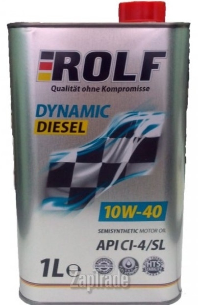 Купить моторное масло Rolf Dynamic Diesel 10W-40 Полусинтетическое | Артикул 4260429110049