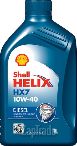 Купить моторное масло Shell Helix Diesel HX7 Полусинтетическое | Артикул 550021837