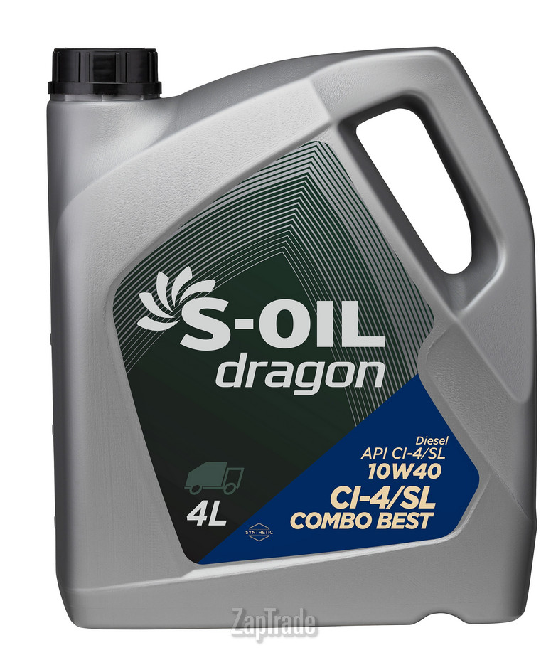 Купить моторное масло S-oil DRAGON TURBO BEST Полусинтетическое | Артикул DTB15W40_04