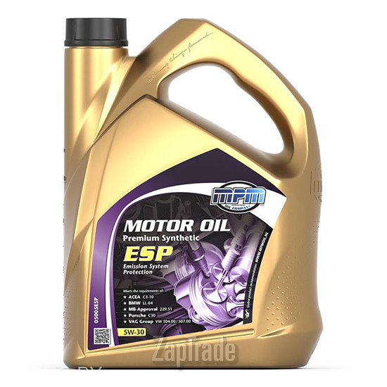 Купить моторное масло Mpm oil Premium Synthetic ESP Синтетическое | Артикул 05005ESP