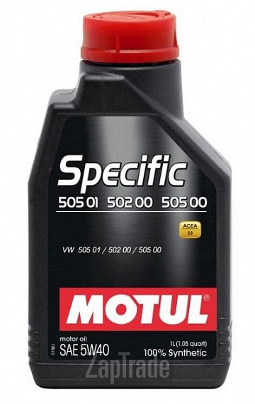 Купить моторное масло Motul Specific 502 00 / 505 00 / 505 01 Синтетическое | Артикул 101573
