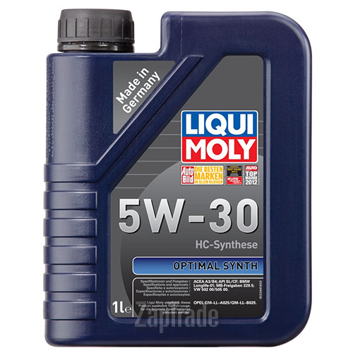 Купить моторное масло Liqui moly Optimal Synth Синтетическое | Артикул 2344