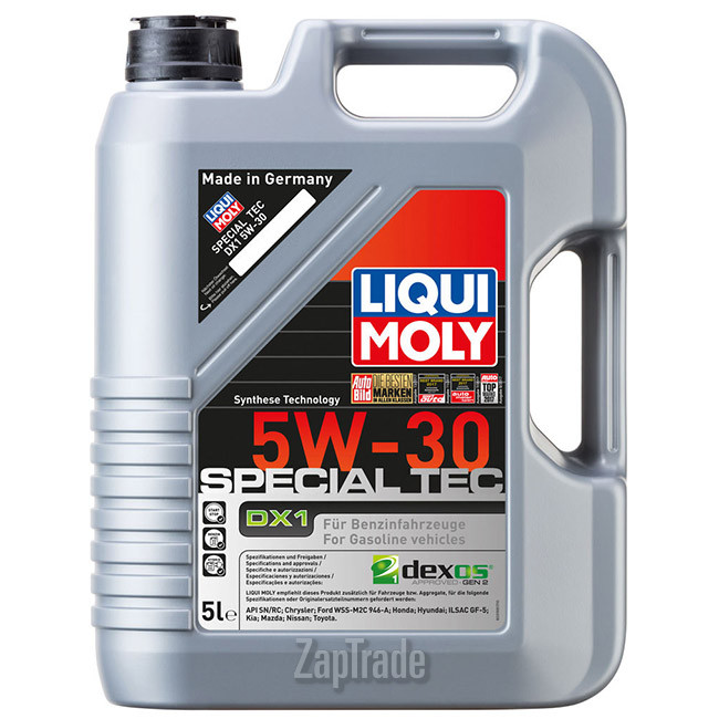 Купить моторное масло Liqui moly Special Tec DX1 Синтетическое | Артикул 20969