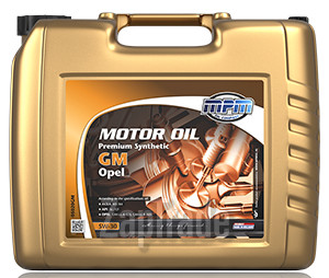 Купить моторное масло Mpm oil Premium Synthetic GM / Opel Синтетическое | Артикул 05020GM