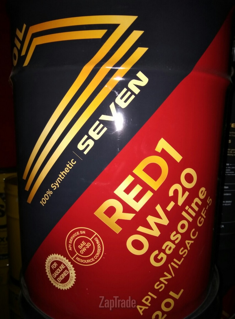Купить моторное масло S-oil SEVEN RED1 Синтетическое | Артикул RED0W20_20