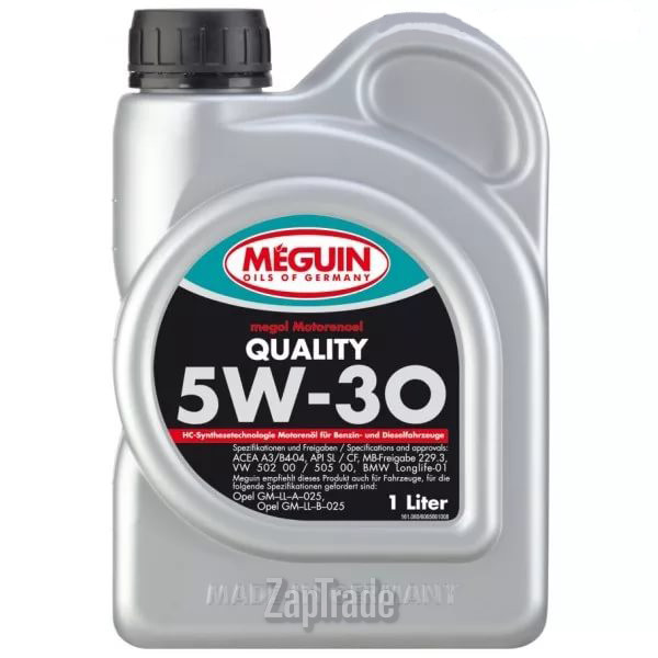 Купить моторное масло Meguin Megol Motorenoel Quality Синтетическое | Артикул 6566