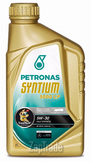 Купить моторное масло Petronas Suntium 5000 CP 5W-30 Синтетическое | Артикул 18311619