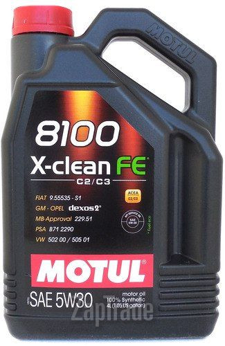 Купить моторное масло Motul 8100 X-Clean FE Синтетическое | Артикул 104776