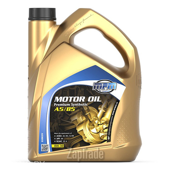 Купить моторное масло Mpm oil Premium Synthetic A5/B5 Синтетическое | Артикул 05005V