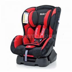 Детские автокресла Sparco  Детское кресло (до 18 кг) SPARCO (черн/красный)